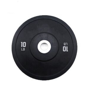 Disco Olimpico Bumper Negro 5-10-15-20-25Kg