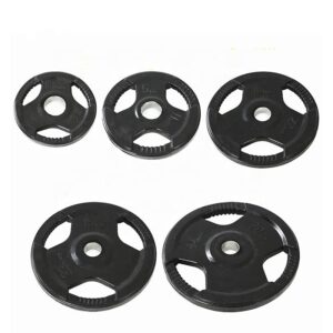 Disco Olimpico Rubber Negro 5, 10, 15, 20, 25Kg