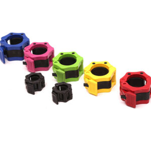 Par collarines de bloqueo rápido para levantamiento de pesas