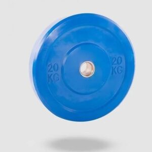 Par Discos Bumper azul 20 Kilos